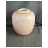 Larry Laslo for Mikasa Pink Glass Urn Vase