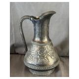 Victorian-Style Silver Plated Pitcher