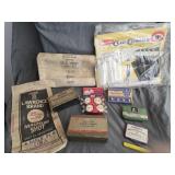 Vintage Advertisment Tins, Coin Bags, Collectables