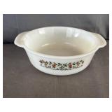 Fire King 1.5qt "Fruit Tree" Casserole Dish