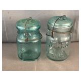 Ball Ideal Bicentennial Mason Jar & Hazle