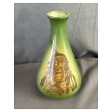 Fostoria Glass Company Native American Vase*No