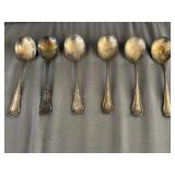 (6) Oneida Community Triple Plated Silver