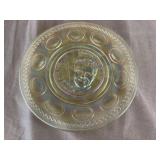 Wheaton Carnival Glass Plate Billy Graham ï¿½