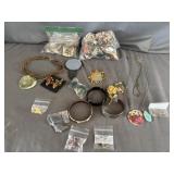 Costume Jewelry Necklaces, Bracelets, Broaches,
