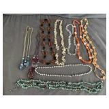 Costume Jewelry Necklace Lot