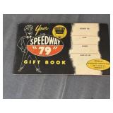 Vintage "Speedway 79" Gift Book