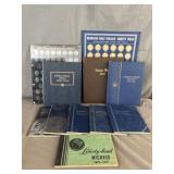 (10) Coin Collection Books/Flats *NO COINS*