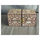 Korean Mother-of-Pearl Lacquer Jewelry Box