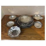 Gorham,Avon, W.M Rogerï¿½s Silverplated Dishes