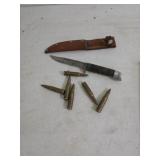 Camillus NY USA 1007 Knife, .300 Ammo