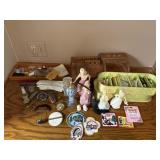 Jewlery box, Perfume Bottles, Pocket knives &