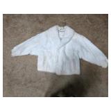 Mademoiselle Rabbit Fur Jacket,  Size Large