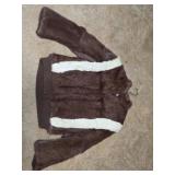 Dyed Rabbit Fur Jacket, Size L