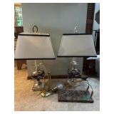Mainland Smith Art & 2 matching Table Lamps