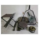 Hunting Chairs, Wires, Fishing Nets