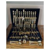 WM Rogerï¿½s & Son China Gold Plated Set52