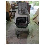2 Pet Carriers and Live Trap