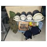 Camping Lot Coleman Water Bottles Millitary Bag,