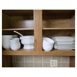 Dinner Ware: Toureen,  12 plates, 6 salad plates,