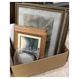 Wooden, glass, Brass Picture Frames & More