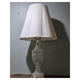 Cut Glass Base Lamp