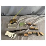 Vintage Fountain Pens & Stands and Stamps