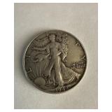 1942 Walking Liberty Half Dollar 90% Silver