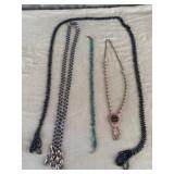 Vintage Beaded Sashï¿½s , Necklace, Bracelet