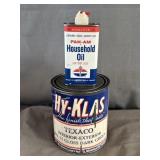 Hyklas Texaco Interior Green Paint Can & Pan-am