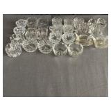 (25) Cut Glass/Crystal Salt Cellars