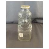 Grapette Products Company Glass Clown Coin Bank