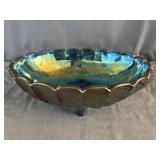 Indiana Glass Co. "Harvest Grape" Carnival Glass