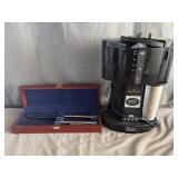 Gevalia Coffee for Two Coffee Maker & Carving Set