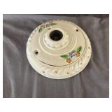 1930s Art Deco Porcelier Porcelain Ceiling Light