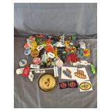 Vintage Advertising Key Rings, Stickers and More