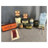 Vintage RX Medical Tins & Containers w/ Contents