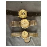 (3) Disney Mickey Mouse Wrist Watches