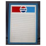 1970ï¿½s Pepsi Cola Menu Board Sign