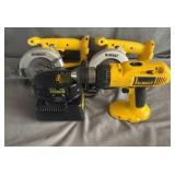 18v DeWalt Cordless Saws, Drill, Battery &