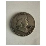 1962 Franklin Half Dollar 90% Silver