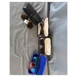 (4) Sunglasses and Cases