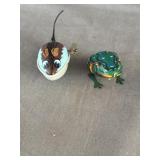 Tin Litho Wind Up Mouse (Works) & Tin Litho Wind