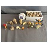 Chinese Pai Gow Dominoes Set, Figurines & Detroit