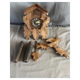 Black Forest Wooden Cuckoo Clock