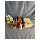 Vintage Fisherprice and Playskool Kids Toys
