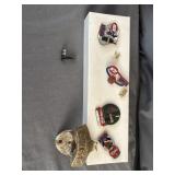 Coca-Cola Bottle Opener and Collectible Pins