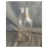 'We Serv All Inc.' Qt Milk Bottle Saginaw,