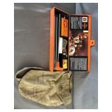 U.S. Military Gas Mask Bag & Hoppe's Gun Cleaning