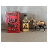 Hauptmann's 'Mild & Fragrant' Cigar Tin, Sloan's